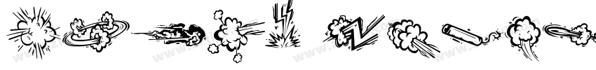 Power Blast字体转换